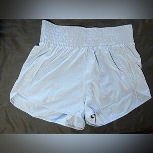 Light Blue Women's Athletic Shorts
